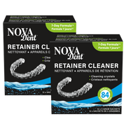 Novadent Retainer Cleaner 168-Day Packaging