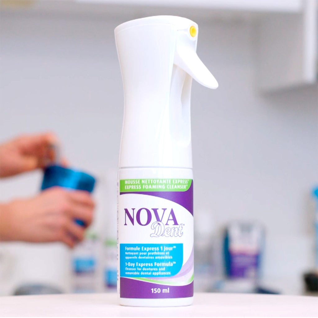 Novadent Express Foaming Cleanser
